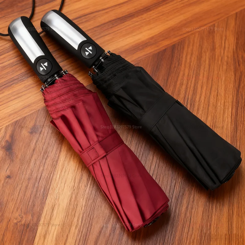 10-костный ветрозащитный двухслойный автоматический зонт, большой непромокаемый зонтик для мужчин и женщин, роскошная деловая защита от ультрафиолета
10-костный ветрозащитный двухслойный автоматический зонт, большой непромокаемый зонтик для мужчин и женщин, роскошная деловая защита от ультрафиолета