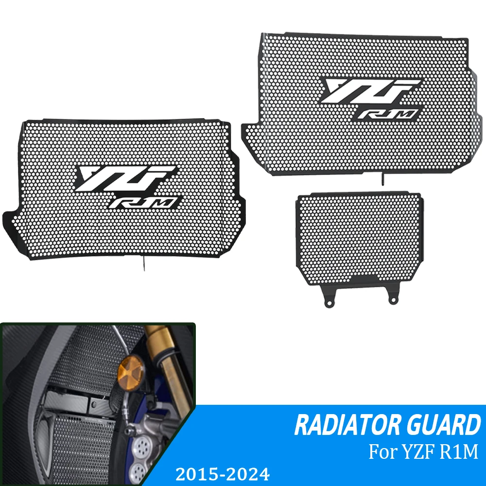 Motorcycle Aluminum Radiator Grille Cover Guard Protection Protector Grill For Yamaha YZF R1M YZF-R1M 2015-2024 2023 2022 2021
Motorcycle Aluminum Radiator Grille Cover Guard Protection Protector Grill For Yamaha YZF R1M YZF-R1M 2015-2024 2023 2022 2021