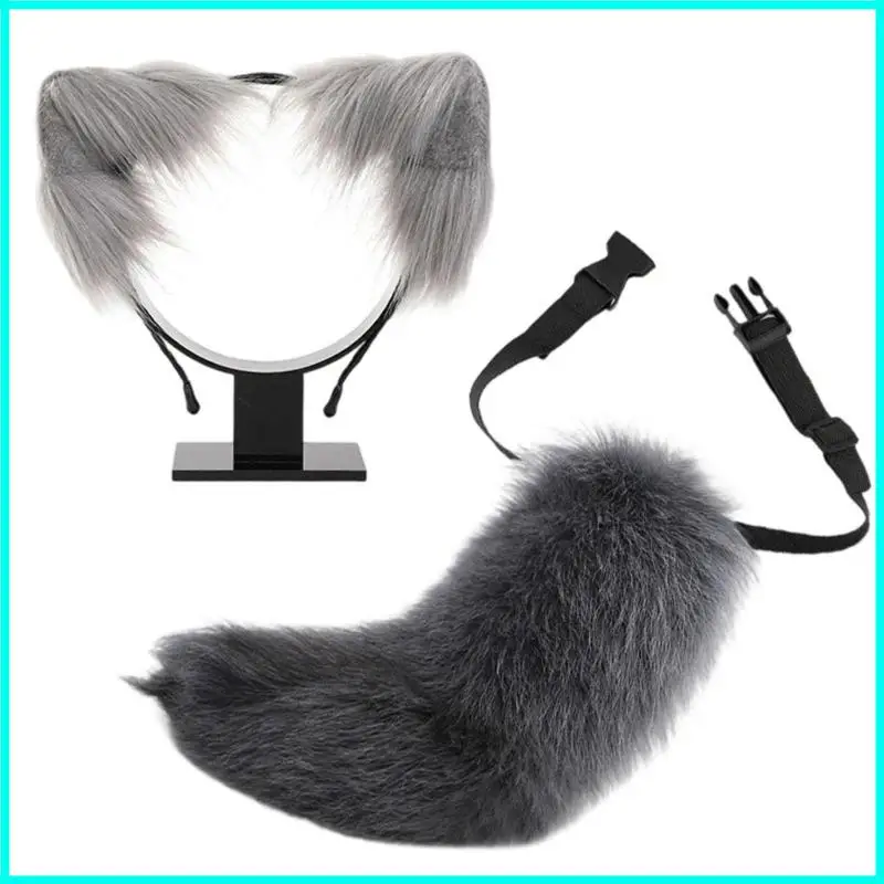 Wolf Cats Tail with Ear Headband Set Halloween Christmas Fancy Party Costume Toy
Wolf Cats Tail with Ear Headband Set Halloween Christmas Fancy Party Costume Toy