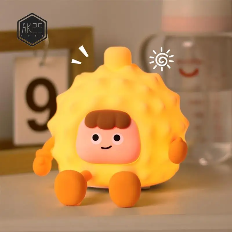 AK25-Night Light,Cute Silicone Durians Lamp, Dimmable Durians Touch Light, Rechargeable Durians Nightlight, Kawaii Room Decor
AK25-Night Light,Cute Silicone Durians Lamp, Dimmable Durians Touch Light, Rechargeable Durians Nightlight, Kawaii Room Decor