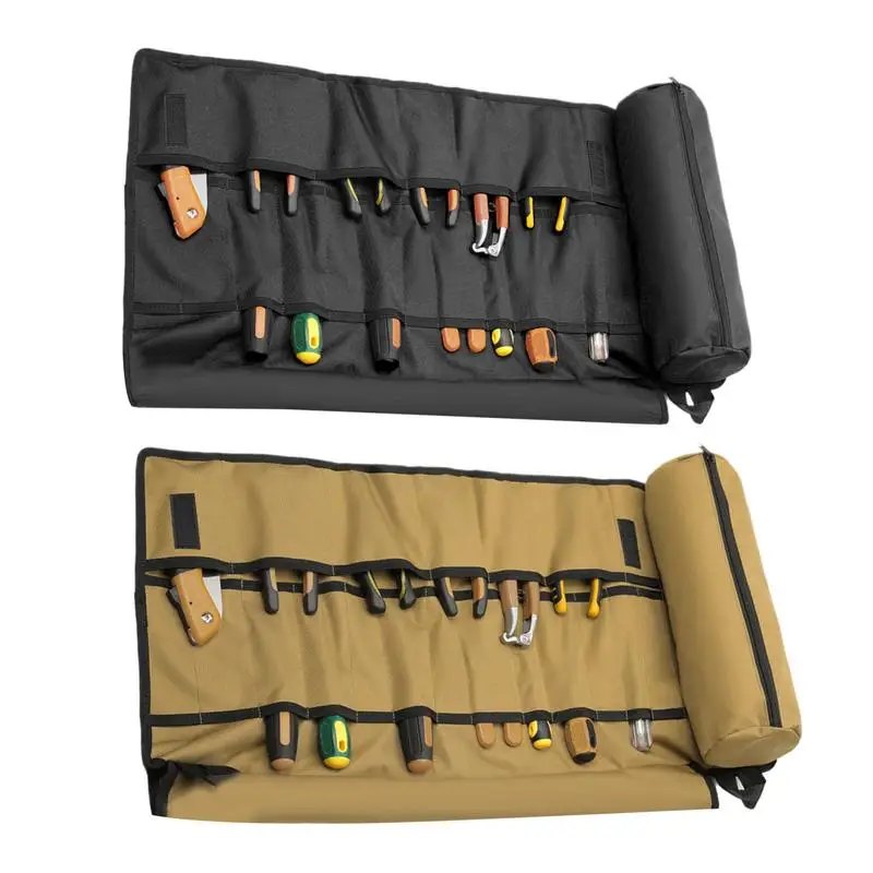 Roll Up Tool Bag Organizer Hardware Tool Roll Storage Bag With Grip Thicken Carrying Pack Wear-Resistant For Hardware
Roll Up Tool Bag Organizer Hardware Tool Roll Storage Bag With Grip Thicken Carrying Pack Wear-Resistant For Hardware