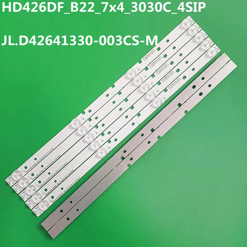 7PCS LED Strip Hisense_42D6_HD426DF_B22_7x4_3030C_4SIP For 43N2000 LED42K1800 LED42K3110 LED43H2000 LED43H2600 LED43EC500U
7PCS LED Strip Hisense_42D6_HD426DF_B22_7x4_3030C_4SIP For 43N2000 LED42K1800 LED42K3110 LED43H2000 LED43H2600 LED43EC500U