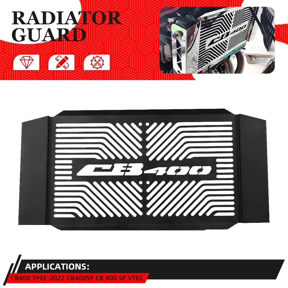 For HONDA CB400 VTEC Super Four CB400SF CB 400/400SF 1992-2021 Motorcycle Radiator Grille Guard Cover Protector Radiator Cover
For HONDA CB400 VTEC Super Four CB400SF CB 400/400SF 1992-2021 Motorcycle Radiator Grille Guard Cover Protector Radiator Cover