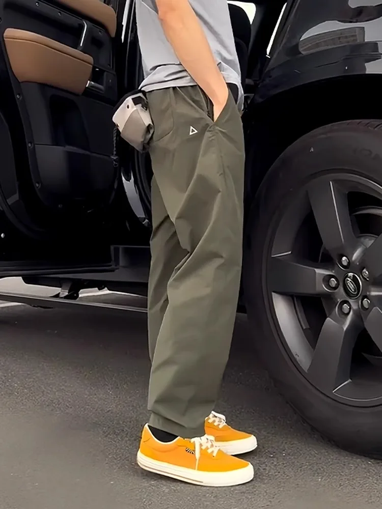 Camouflage een Triangular Logo Men's Summer Thin Ice Silk Qui Dry Micro Cone Climbing Pants Straight Leg Casual Trousers
Camouflage een Triangular Logo Men's Summer Thin Ice Silk Qui Dry Micro Cone Climbing Pants Straight Leg Casual Trousers