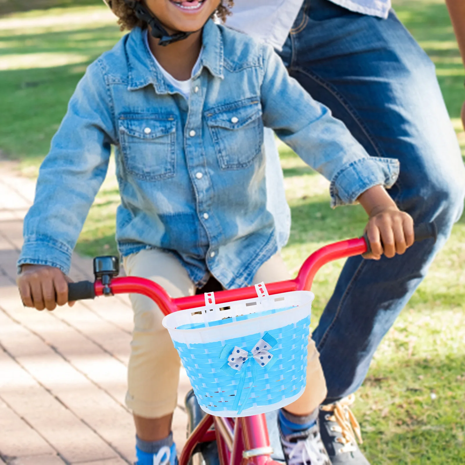 Front Bike Basket For Girls Boys Scooter Bicycle Woven Rattan Handlebar Storage Container Durable Spacious Easy
Front Bike Basket For Girls Boys Scooter Bicycle Woven Rattan Handlebar Storage Container Durable Spacious Easy