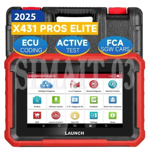 X431 Elite Bidirectional Scanner with CANFD, ECU Coding, 32+ Systems & Special Functions VAG Guide
X431 Elite Bidirectional Scanner with CANFD, ECU Coding, 32+ Systems & Special Functions VAG Guide