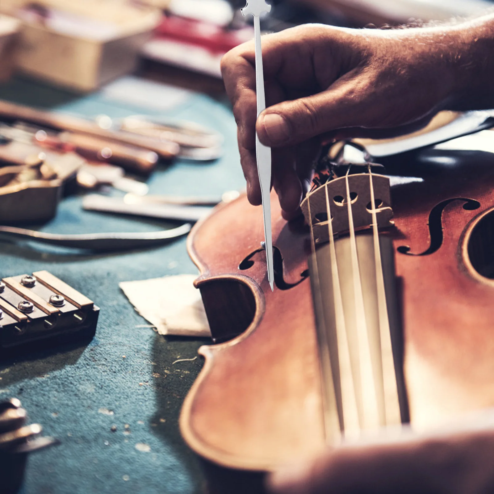 Violin Sound Column Hook Easy to Insert Remove Adjust Bend Fit Musical Instrument Accessories Violin Viola Cello Post Setter
Violin Sound Column Hook Easy to Insert Remove Adjust Bend Fit Musical Instrument Accessories Violin Viola Cello Post Setter