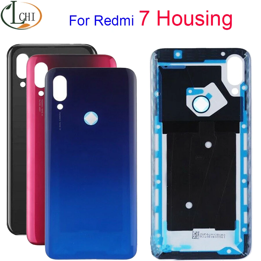 6,26 ''для Redmi 7, задняя крышка батарейного отсека, запасные части для корпуса Redmi 7, крышка батарейного отсека M1810F6LG
6,26 ''для Redmi 7, задняя крышка батарейного отсека, запасные части для корпуса Redmi 7, крышка батарейного отсека M1810F6LG