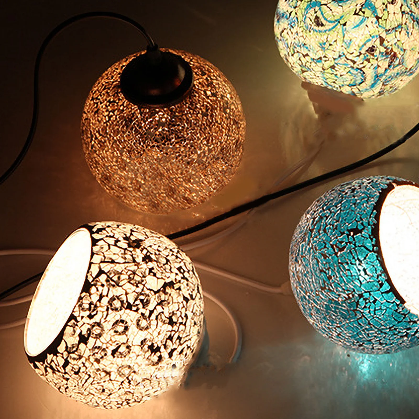 Wall Light Shade E26 E27 Stained Glass Mosaic Globe Lampshade Decorative Retro Style Lampshades for Desk Lamp Vintage
Wall Light Shade E26 E27 Stained Glass Mosaic Globe Lampshade Decorative Retro Style Lampshades for Desk Lamp Vintage