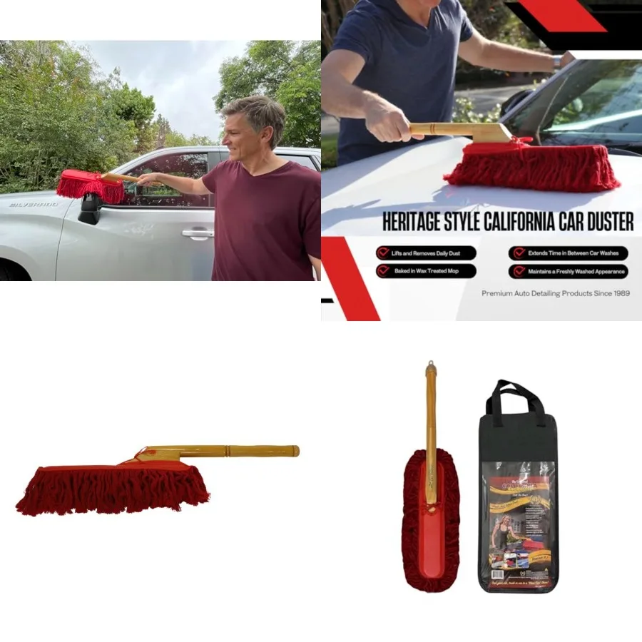 Heritage Edition Wood Handle and Cotton Mop 86242, Red
Heritage Edition Wood Handle and Cotton Mop 86242, Red