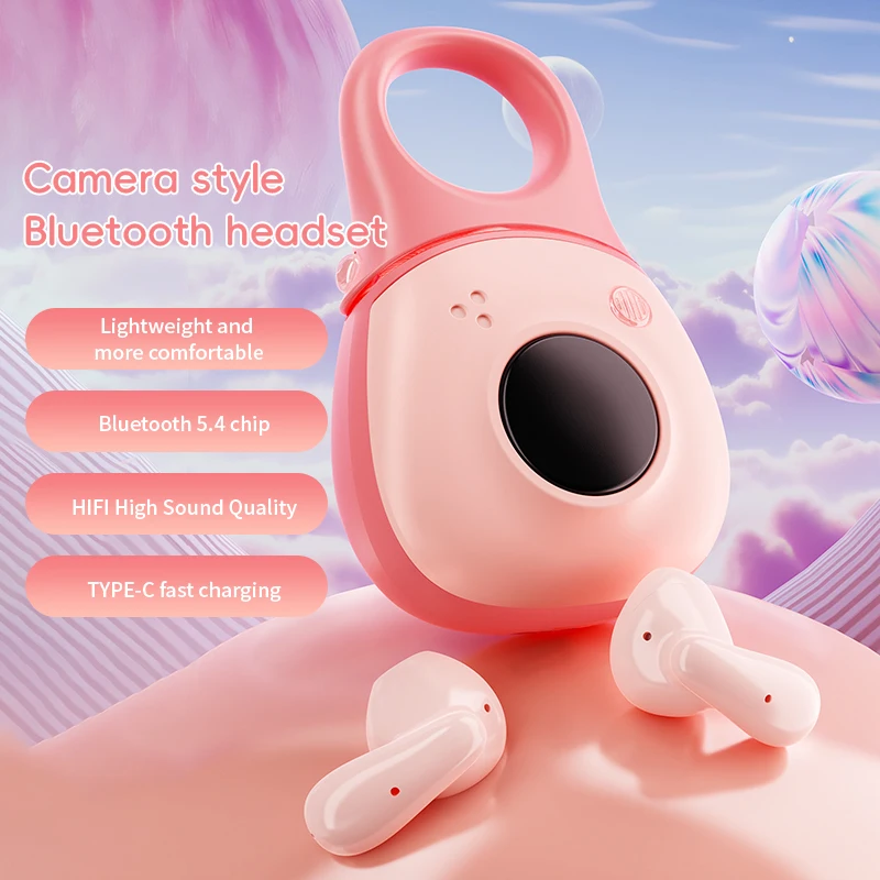 New R27 Earphones Portable Color TWS Wireless Bluetooth Earbuds High Beauty HD Sound Quality Headset Sports Gaming Headphones
New R27 Earphones Portable Color TWS Wireless Bluetooth Earbuds High Beauty HD Sound Quality Headset Sports Gaming Headphones
