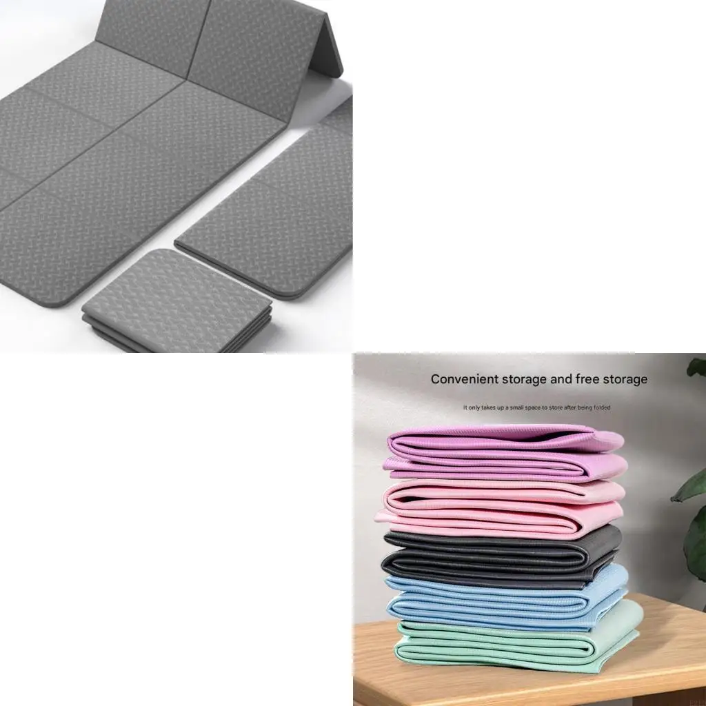 Fitness Exercise Mat for Women Men with Travel Carry Bag Foldable Yoga Mat Travel Nonslip Portable Gym Mats for Pilates
Fitness Exercise Mat for Women Men with Travel Carry Bag Foldable Yoga Mat Travel Nonslip Portable Gym Mats for Pilates