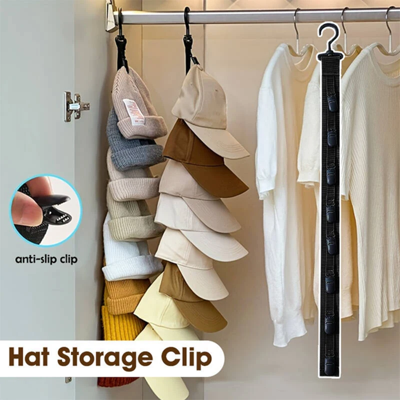 4/8 Clips Baseball Cap Storage Rack Hat Holder Multi-Functional Cap Organizer Collection Hooks Storage Device Door Closet Hanger
4/8 Clips Baseball Cap Storage Rack Hat Holder Multi-Functional Cap Organizer Collection Hooks Storage Device Door Closet Hanger