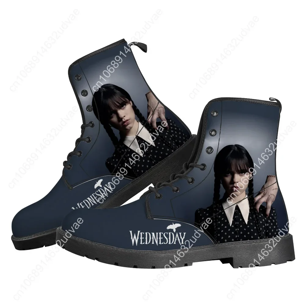 Wednesday Boots Mens Womens Teenager Shoes Casual Boot Hot Movie Outdoor Light High Quality Couple Customize Shoe
Wednesday Boots Mens Womens Teenager Shoes Casual Boot Hot Movie Outdoor Light High Quality Couple Customize Shoe