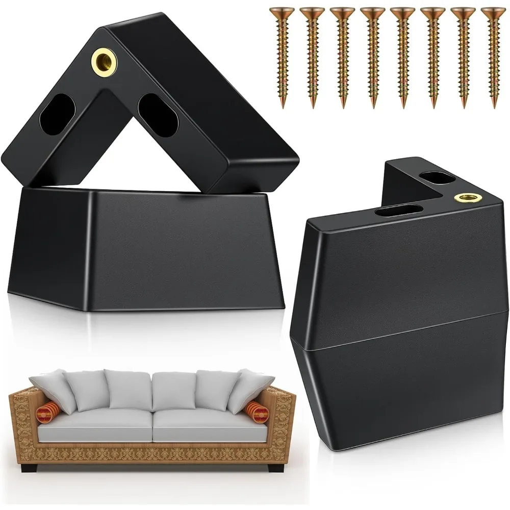 4 Pcs 1.97 Inch Height Patio Furniture Riser l Shaped Outdoor Waterproof Plastic Sofa Legs Replacement Couch Feet with
4 Pcs 1.97 Inch Height Patio Furniture Riser l Shaped Outdoor Waterproof Plastic Sofa Legs Replacement Couch Feet with