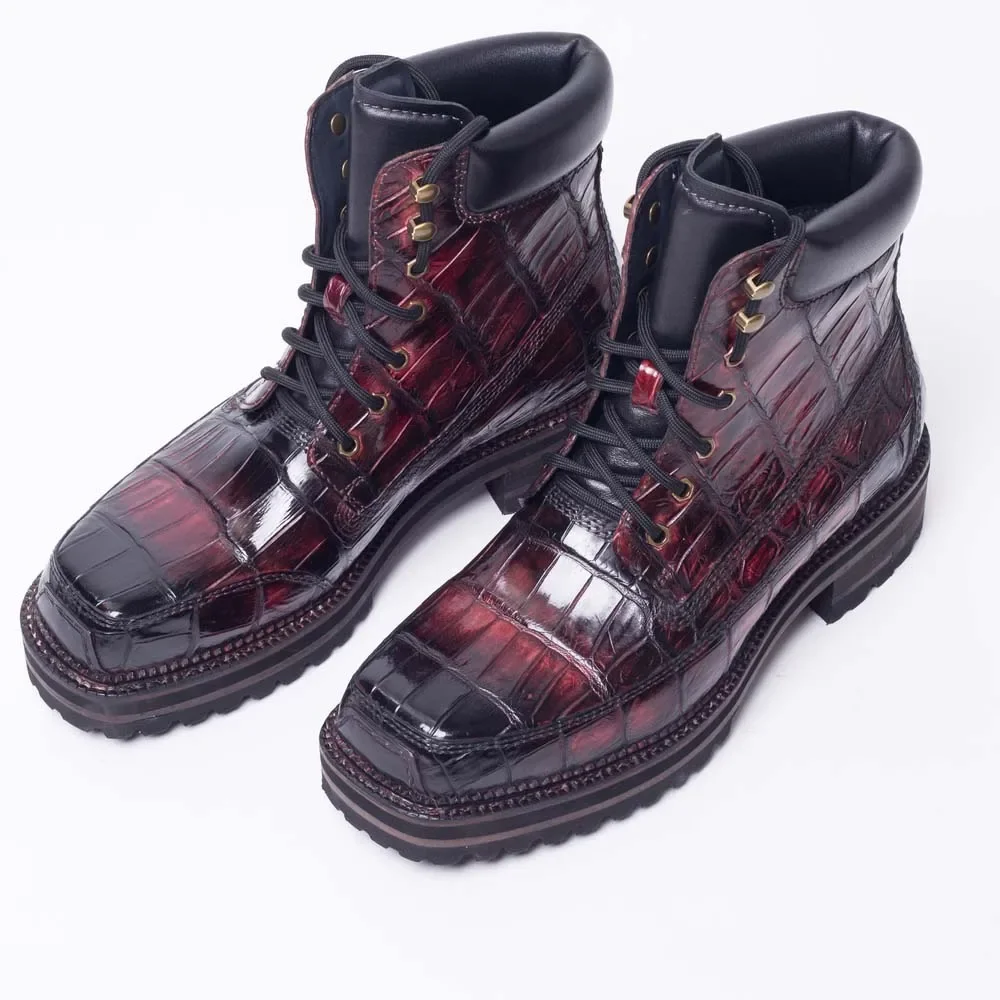 sanyeshechiping men winter male crocodile boots men shoes
sanyeshechiping men winter male crocodile boots men shoes