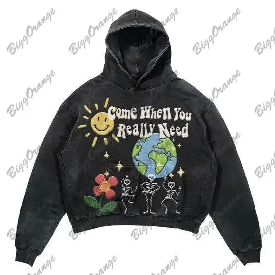 WARM Sweater Couple Jacket American Retro Comic Print Embroidery Y2K Harajuku Street Loose Hooded Sweater Loose Autumn Trend
WARM Sweater Couple Jacket American Retro Comic Print Embroidery Y2K Harajuku Street Loose Hooded Sweater Loose Autumn Trend