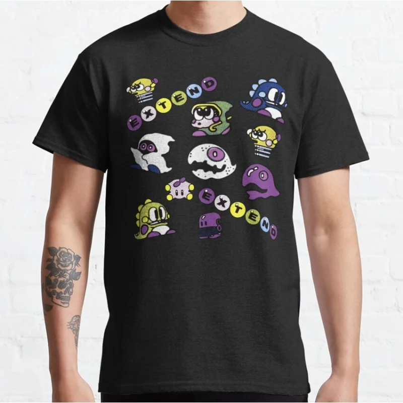 0327 Retro Bubble Bobble Arcade game Gift t shirt Cute dragon Graphic Clothes Short Sleeve Cartoon Tee All size Tops S-6XL
0327 Retro Bubble Bobble Arcade game Gift t shirt Cute dragon Graphic Clothes Short Sleeve Cartoon Tee All size Tops S-6XL
