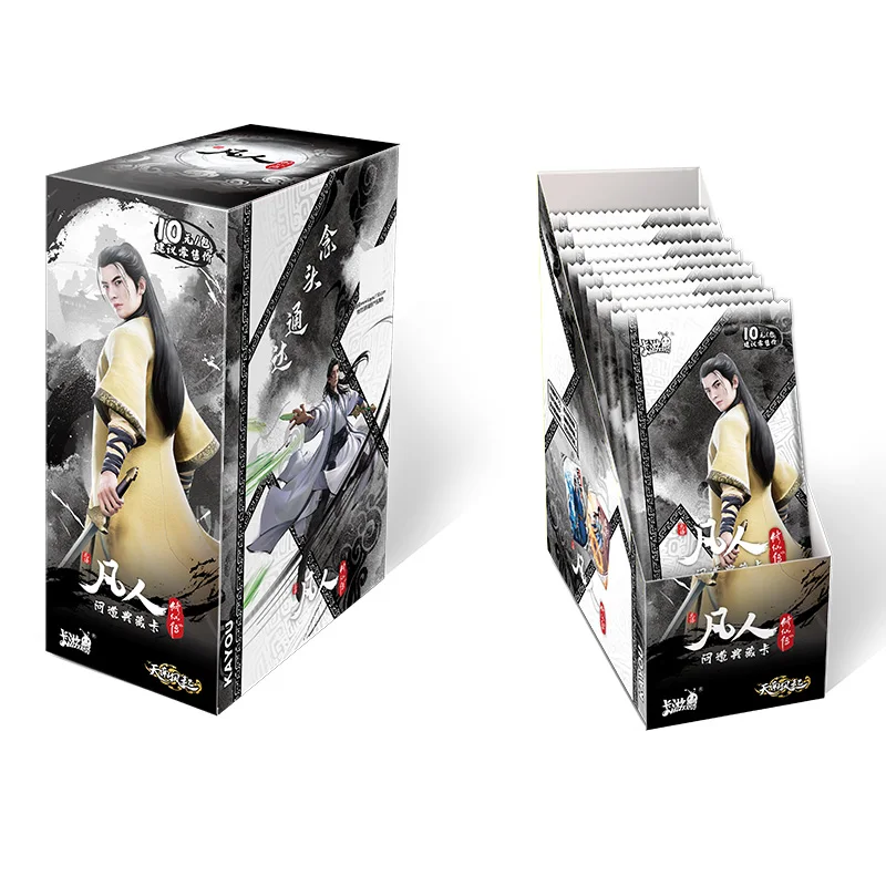 KAYOU Genuine Biography of Mortal Cultivation Cards Collectible Edition Cards Han Li BP Anime Peripheral Collection Card Gifts
KAYOU Genuine Biography of Mortal Cultivation Cards Collectible Edition Cards Han Li BP Anime Peripheral Collection Card Gifts
