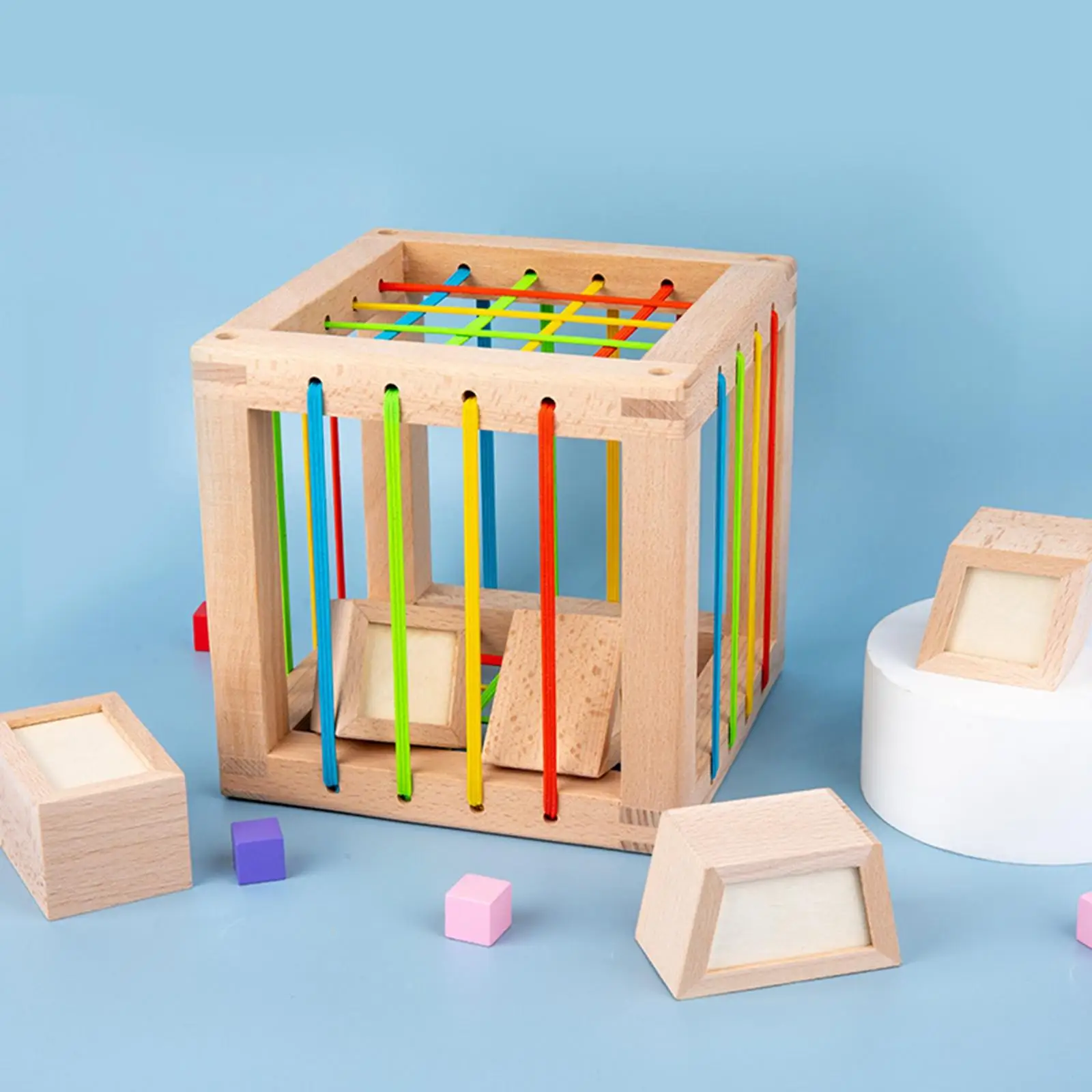 Block Shaped Toy Preschool Developmental Toy for Children Over 3
Block Shaped Toy Preschool Developmental Toy for Children Over 3
