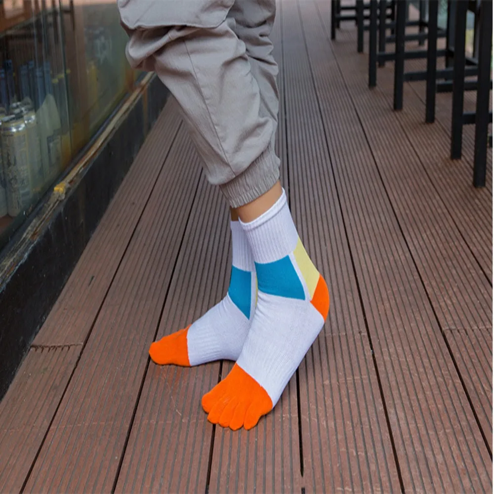 Anti-Sweat Anti-Bacterial Organic Cotton EU 38-44 Sport With Toes Toe Socks Sweat Socks Five Finger Socks Dress Socks With Toes
Anti-Sweat Anti-Bacterial Organic Cotton EU 38-44 Sport With Toes Toe Socks Sweat Socks Five Finger Socks Dress Socks With Toes