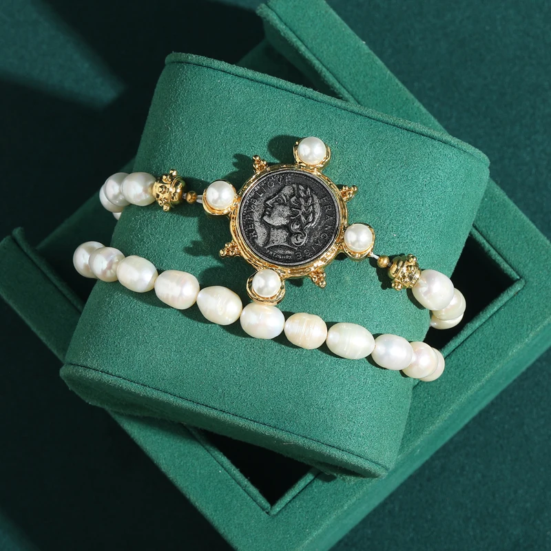 Vintage Layered Beads Pearl Charm Bracelets Antique Cameo Head Gold Plated Coin Victorian Style Jewelry Bridesmaid Ornament 2026
Vintage Layered Beads Pearl Charm Bracelets Antique Cameo Head Gold Plated Coin Victorian Style Jewelry Bridesmaid Ornament 2026