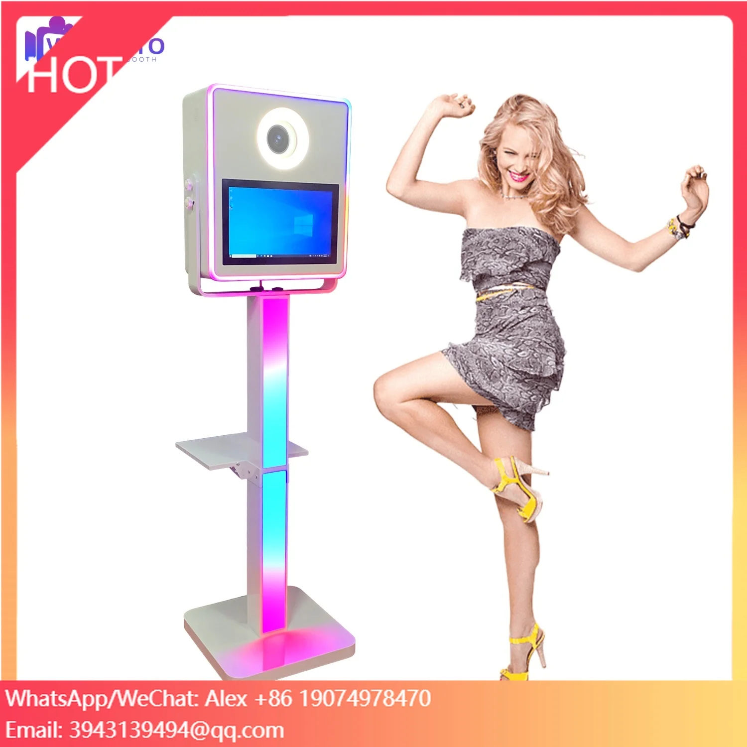 Top Selling In Europe Instant Printing Box Photo Booth Kiosk Machine Compatible With Cameras SLR For All Kinds Of Weddings
Top Selling In Europe Instant Printing Box Photo Booth Kiosk Machine Compatible With Cameras SLR For All Kinds Of Weddings