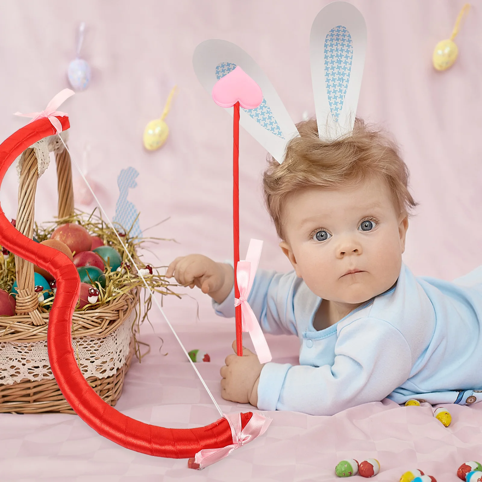 Cupid Bow Arrow Set Props Costume Accessory Valentine Themed Foam Reusable Durable Photo Gift Boys Girls Cosplay
Cupid Bow Arrow Set Props Costume Accessory Valentine Themed Foam Reusable Durable Photo Gift Boys Girls Cosplay