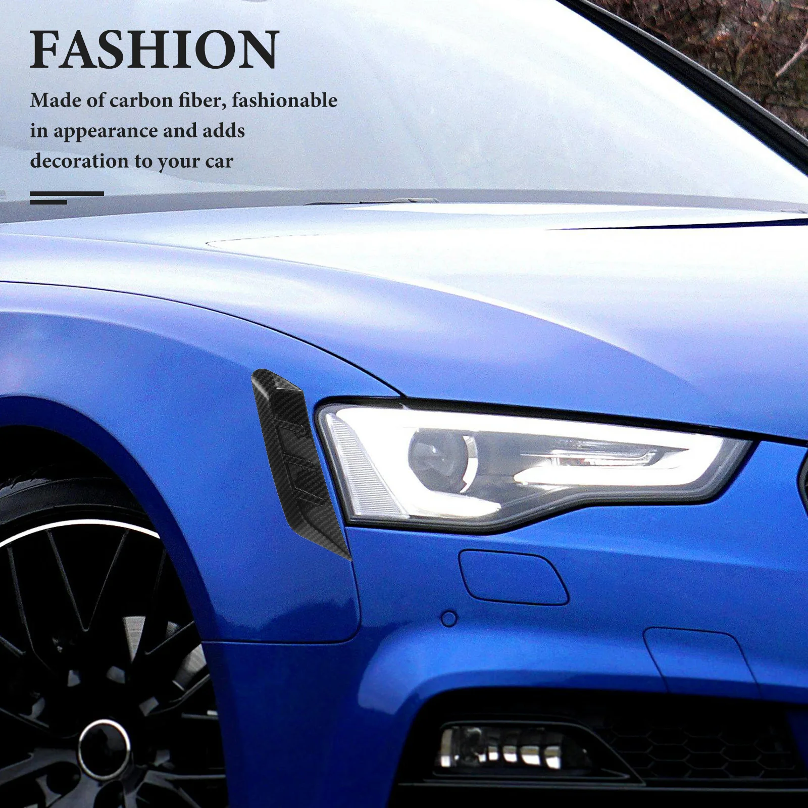 2pcs Eyebrow Stickers Abs Eyelid Trim Covers Stylish Durable Waterproof Peel Stick Front Headlight Eyelid Strip Sticker For Most
2pcs Eyebrow Stickers Abs Eyelid Trim Covers Stylish Durable Waterproof Peel Stick Front Headlight Eyelid Strip Sticker For Most