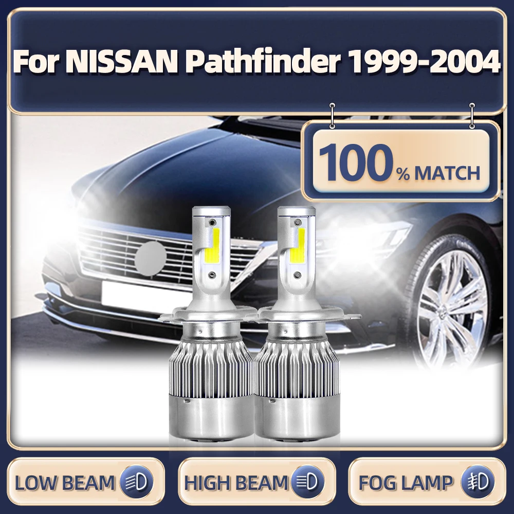 120W 20000LM Led Car Headlight Bulbs 6000K White CSP Chips Auto Lamp 12V For NISSAN Pathfinder 1999 2000 2001 2002 2003 2004
120W 20000LM Led Car Headlight Bulbs 6000K White CSP Chips Auto Lamp 12V For NISSAN Pathfinder 1999 2000 2001 2002 2003 2004