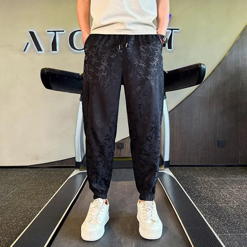 GELITAYIN Ice Silk Thin Men's Casual Harem Pants Original Clothing Korean Style Trend Streetwear Fashion Sale Summer Male Croppe
GELITAYIN Ice Silk Thin Men's Casual Harem Pants Original Clothing Korean Style Trend Streetwear Fashion Sale Summer Male Croppe