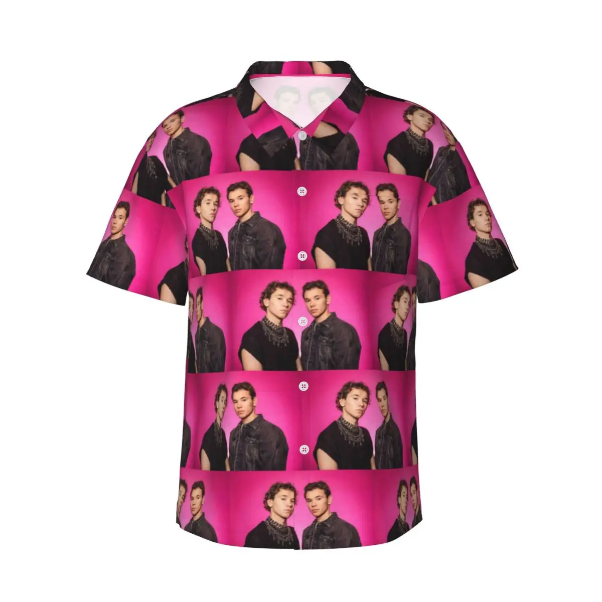 Marcus And Martinus Sweden Norway Eurovision Men's Shirts Hawaiian Short Sleeve Shirt Funny Lapel Tops for Summer Beach
Marcus And Martinus Sweden Norway Eurovision Men's Shirts Hawaiian Short Sleeve Shirt Funny Lapel Tops for Summer Beach