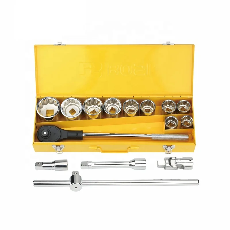 15pcs Durable 3/4" Socket Tool Set for Car Repair Industrial Grade
15pcs Durable 3/4" Socket Tool Set for Car Repair Industrial Grade