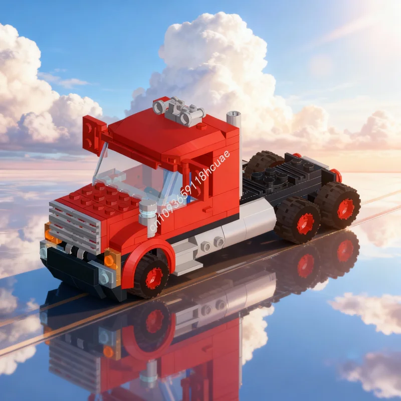 140pcs MOC Red Mack Peterbuilt Truck Model Building Blocks Toy Construction Creative DIY Idea Education Christmas Gifts Kids
140pcs MOC Red Mack Peterbuilt Truck Model Building Blocks Toy Construction Creative DIY Idea Education Christmas Gifts Kids