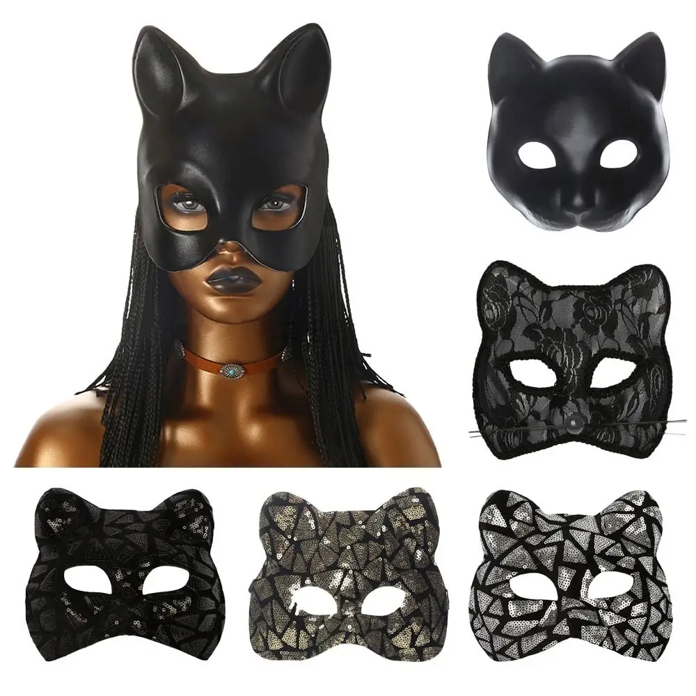 Fashion EVA Cat Girl Mask Venetian Party Half Face Masquerade Mask Party Makeup Ball Mardi Gras Mask
Fashion EVA Cat Girl Mask Venetian Party Half Face Masquerade Mask Party Makeup Ball Mardi Gras Mask