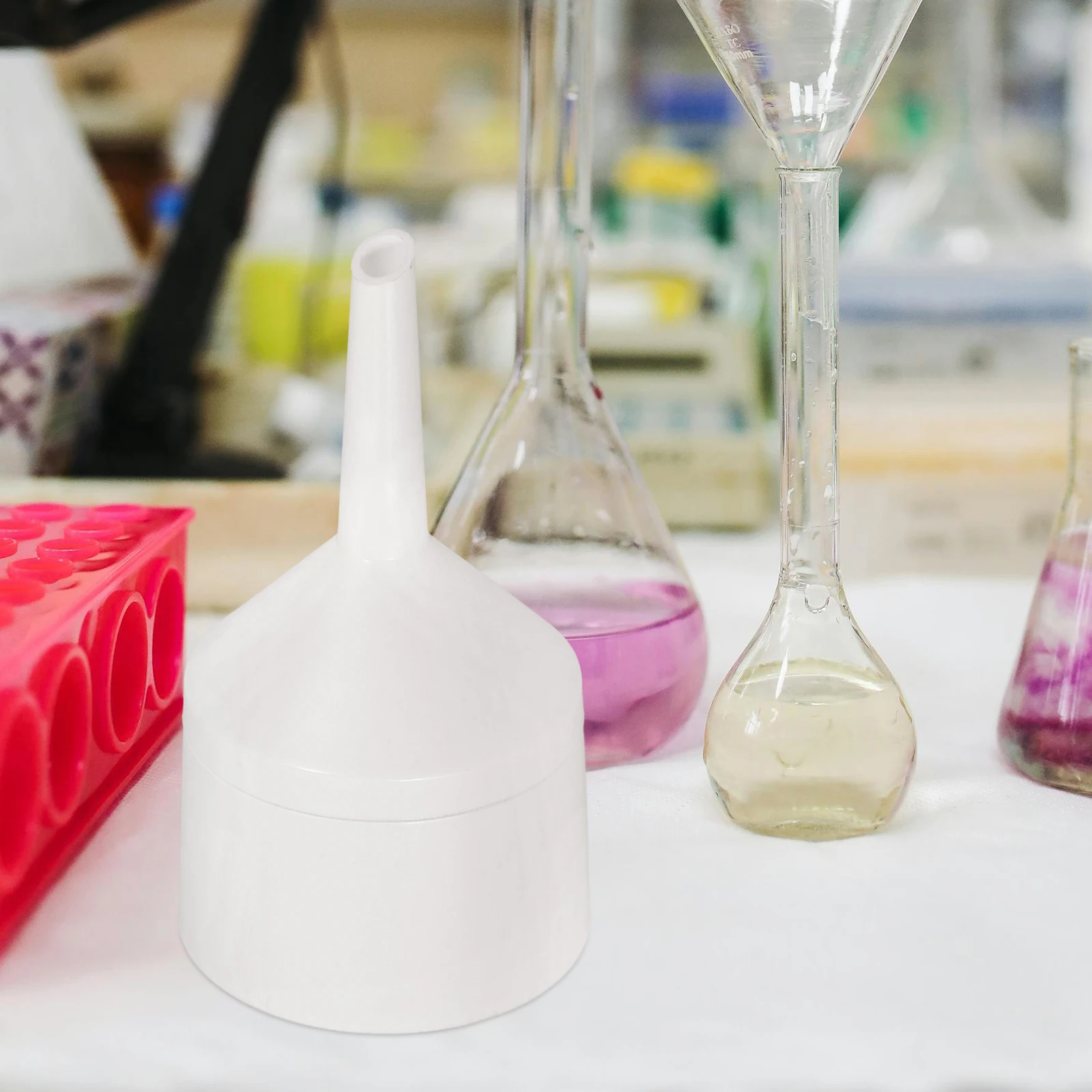 Plastic Filter Paper Funnel Buchner Filtering Kit Flask Funnel Laboratory Kitchen Filling Bottles Beer Liquid Transfer
Plastic Filter Paper Funnel Buchner Filtering Kit Flask Funnel Laboratory Kitchen Filling Bottles Beer Liquid Transfer