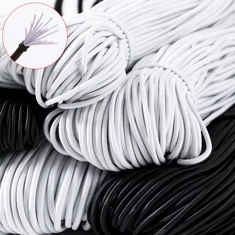1/2/3/4/5/6mm High-Quality Round Elastic Band Cord Rubber Band Sewing Garment Craft Supplies Elastic for DIY Sewing Accessories 
1/2/3/4/5/6mm High-Quality Round Elastic Band Cord Rubber Band Sewing Garment Craft Supplies Elastic for DIY Sewing Accessories