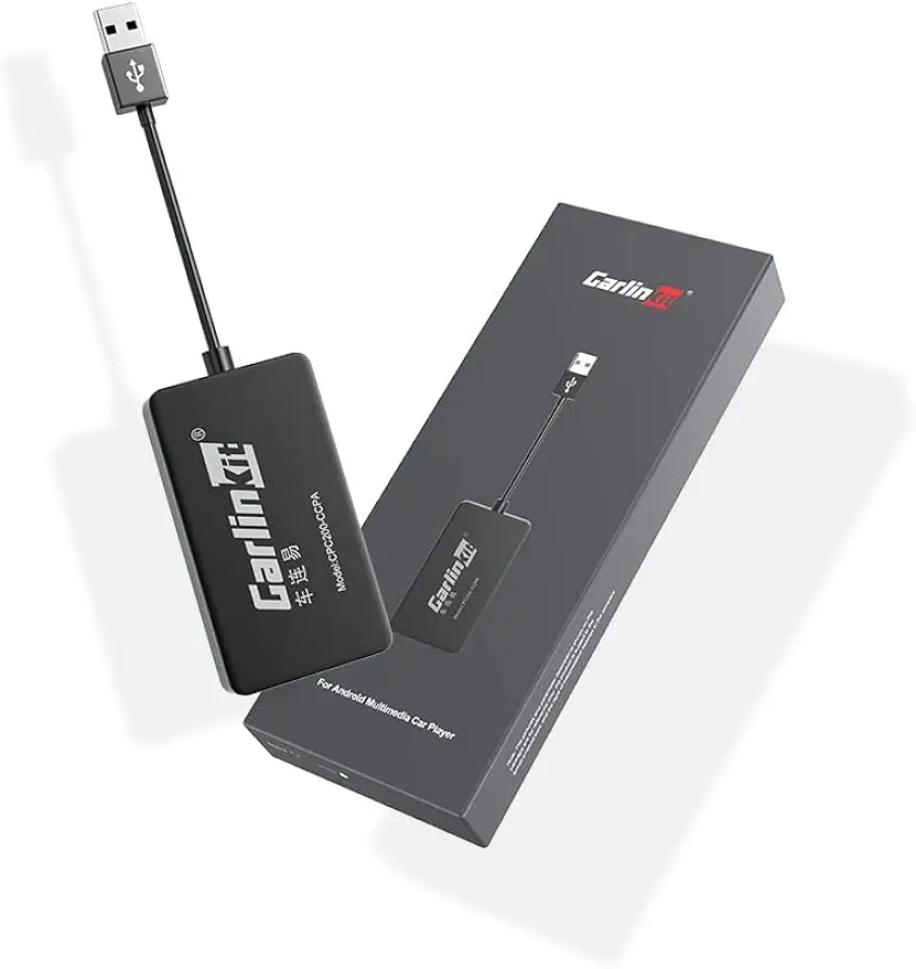 CarlinKit CarPlay Dongle only for Car with Android Head Unit System 4.4.0+,Support Wired/Wireless CarPlay
CarlinKit CarPlay Dongle only for Car with Android Head Unit System 4.4.0+,Support Wired/Wireless CarPlay
