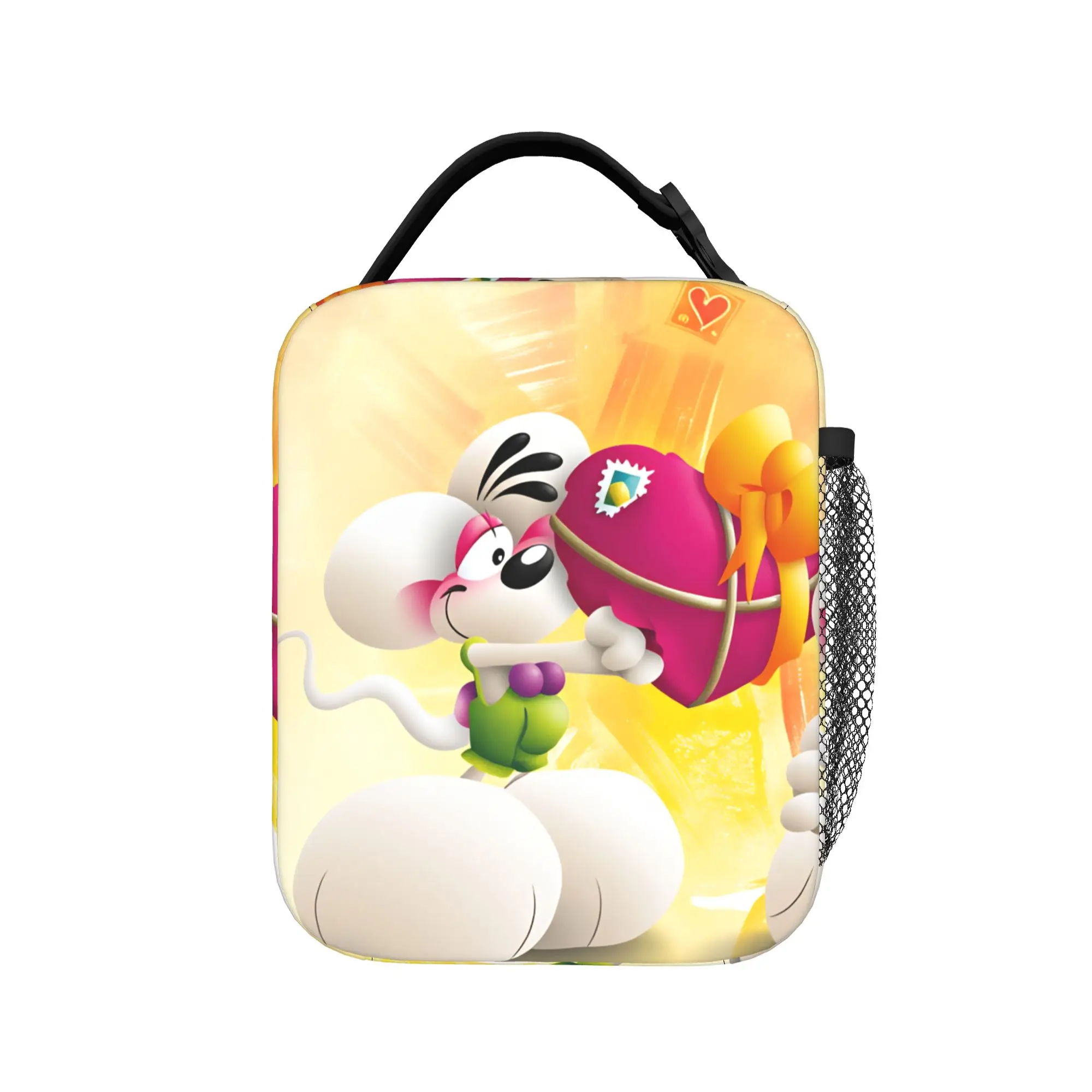 Diddl and Diddlina Lunch Bag Convenient Lunch Box Women Office Designer Cooler Bag Retro Oxford Thermal Tote Handbags
Diddl and Diddlina Lunch Bag Convenient Lunch Box Women Office Designer Cooler Bag Retro Oxford Thermal Tote Handbags