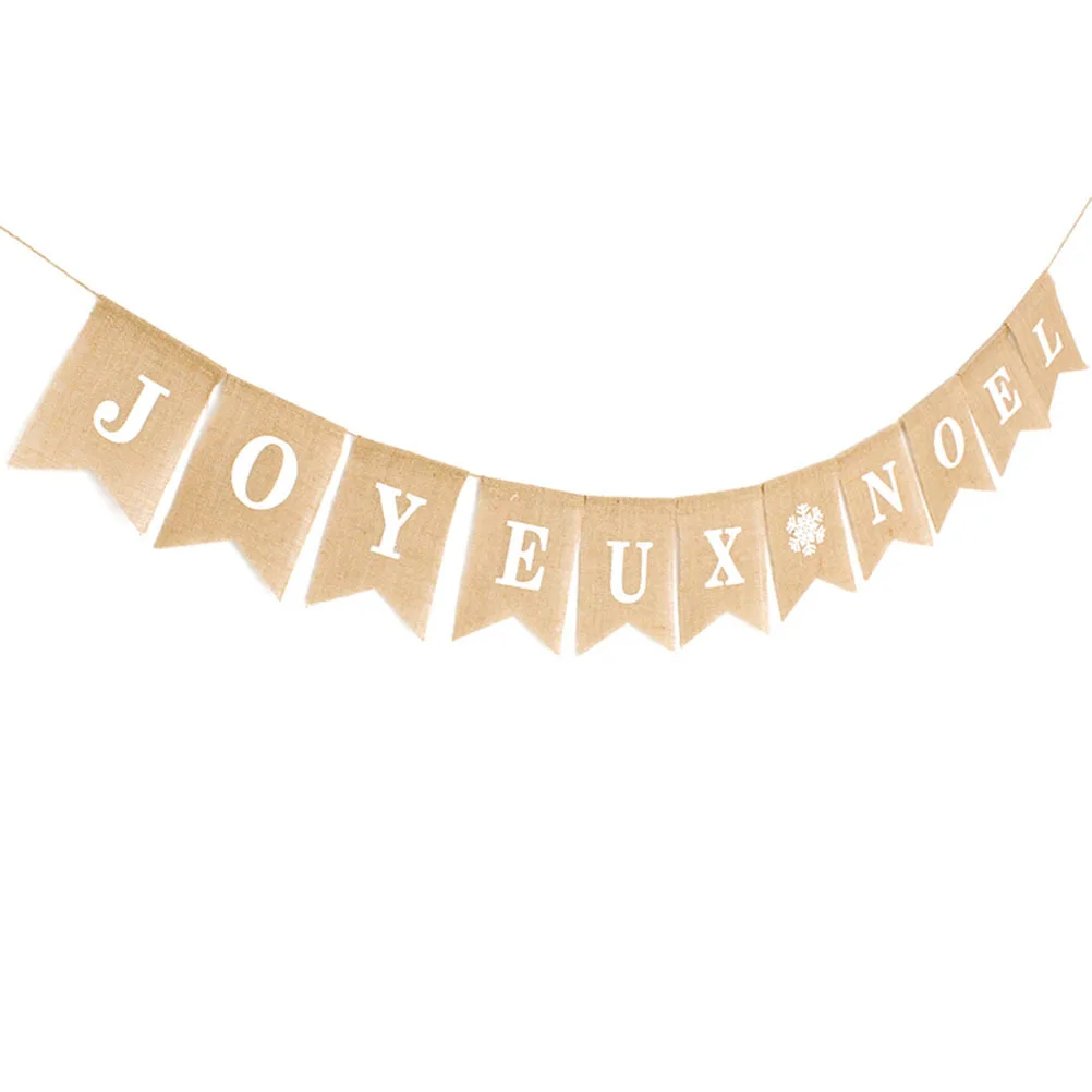 Outdoor Burlap Pennant Christmas Banners Merry Bunting Holiday Party Decorations
Outdoor Burlap Pennant Christmas Banners Merry Bunting Holiday Party Decorations