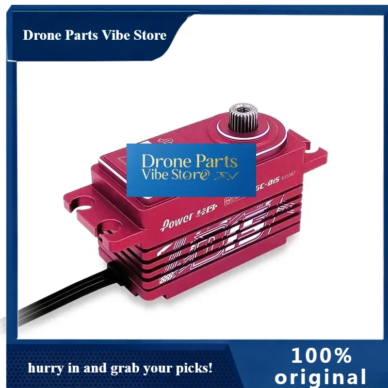 Drone PartsOriginal PowerHD PGC-D15 Metal Short Body Digital Servos For 1/10 Model Car Drift Racing Rall Accessories Sakura D5 M
Drone PartsOriginal PowerHD PGC-D15 Metal Short Body Digital Servos For 1/10 Model Car Drift Racing Rall Accessories Sakura D5 M