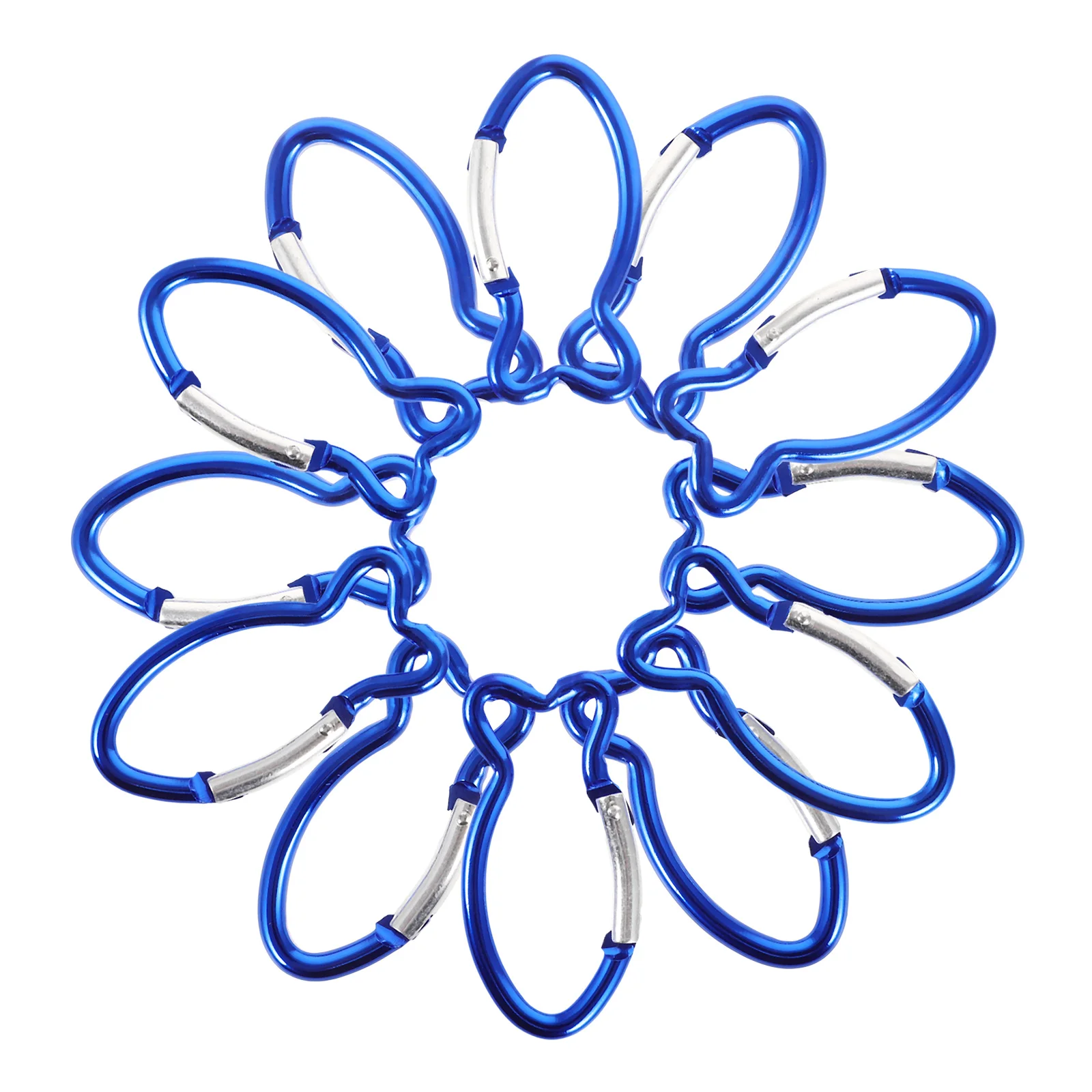 10pcs Fish Shaped Quick Hanging Metal Carabiner Clips Blue Durable Climbing Gear Hiking Camping Tools Outdoor Survival
10pcs Fish Shaped Quick Hanging Metal Carabiner Clips Blue Durable Climbing Gear Hiking Camping Tools Outdoor Survival