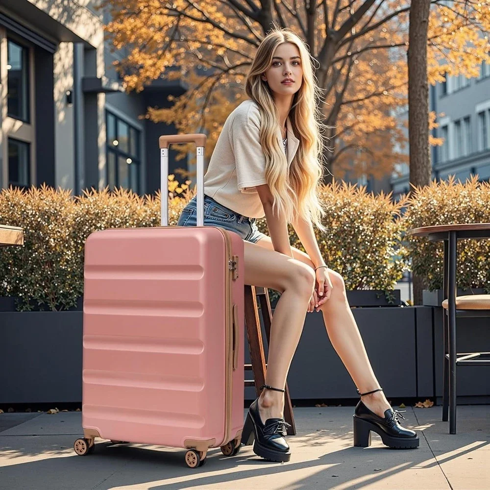 Luggage Sets 5 Piece, Suitcases with Wheels,ABS Hard Case Luggage with TSA Lock Spinner Wheels,Carry On Luggage Set
Luggage Sets 5 Piece, Suitcases with Wheels,ABS Hard Case Luggage with TSA Lock Spinner Wheels,Carry On Luggage Set