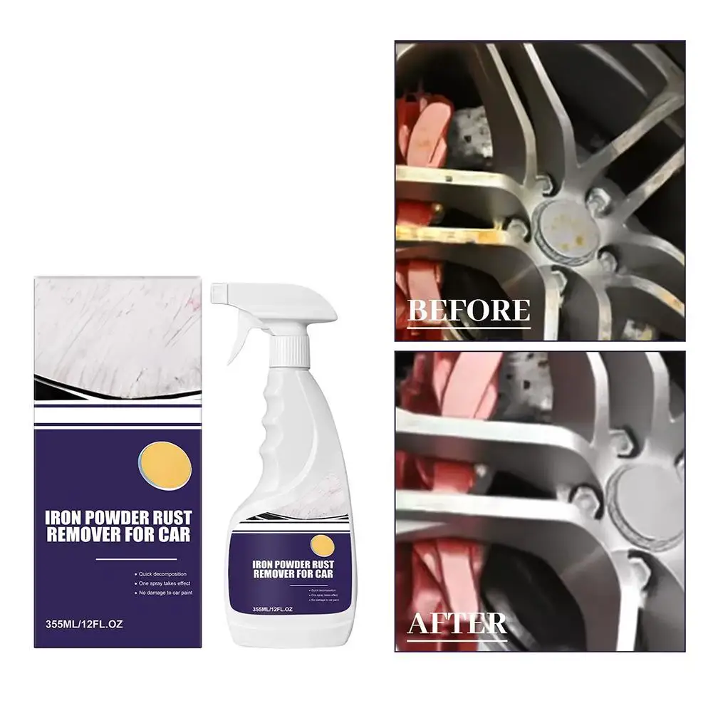 Car Rust Remover Sprayer Quick Rust Cleaning Tool No Damage To Automotive Paint Surface Car Maintenance
Car Rust Remover Sprayer Quick Rust Cleaning Tool No Damage To Automotive Paint Surface Car Maintenance