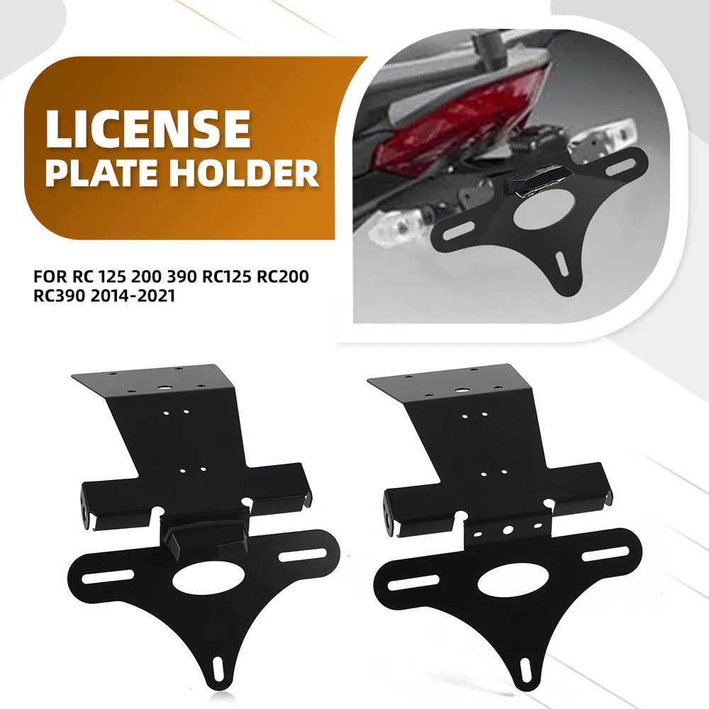 Motorcycle License Plate Holder Bracket Fender Eliminator LED Rear Tail Tidy For RC 125 200 390 RC125 RC200 RC390 2014-2021
Motorcycle License Plate Holder Bracket Fender Eliminator LED Rear Tail Tidy For RC 125 200 390 RC125 RC200 RC390 2014-2021