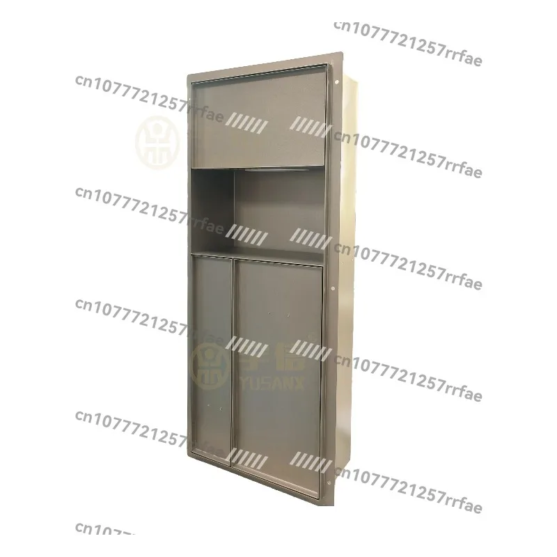Bathroom Decor with Recessed Tiles Hidden Recessed Trash Bin Tissue Box Toilet Brush Holder Stainless Steel Finish
Bathroom Decor with Recessed Tiles Hidden Recessed Trash Bin Tissue Box Toilet Brush Holder Stainless Steel Finish