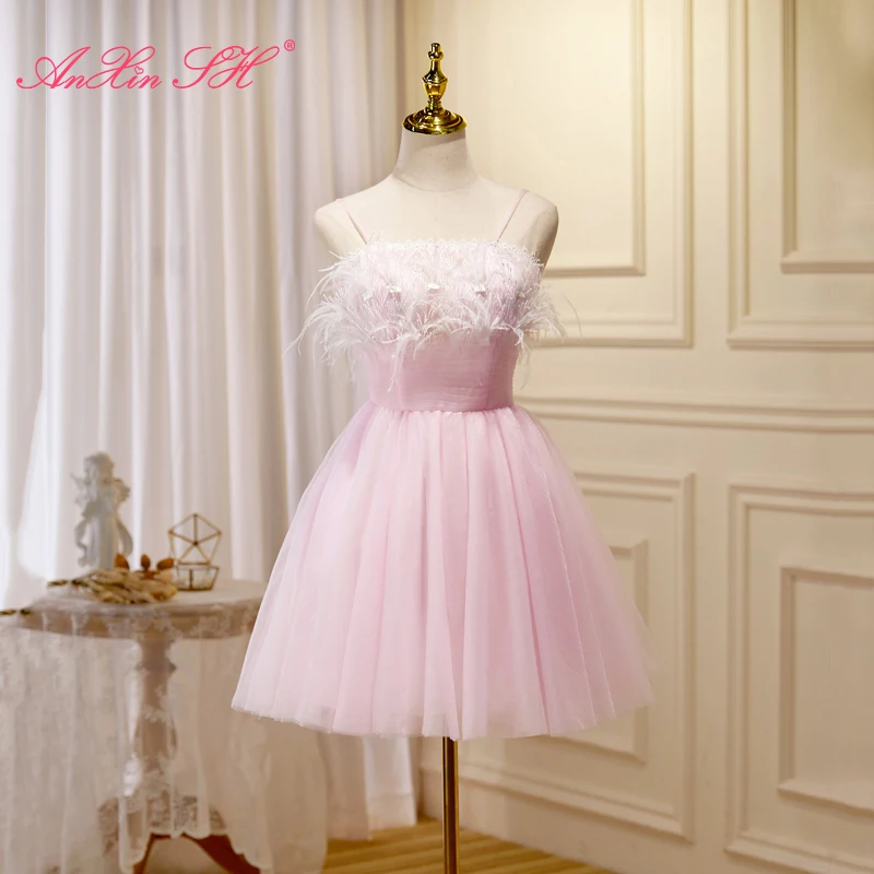 Короткое вечернее платье AnXin SH в стиле принцессы, розовое, с кружевом, на тонких бретелях, с бисером, перьями, на шнуровке, для вечеринок, на заказ, маленькое розовое платье
Короткое вечернее платье AnXin SH в стиле принцессы, розовое, с кружевом, на тонких бретелях, с бисером, перьями, на шнуровке, для вечеринок, на заказ, маленькое розовое платье