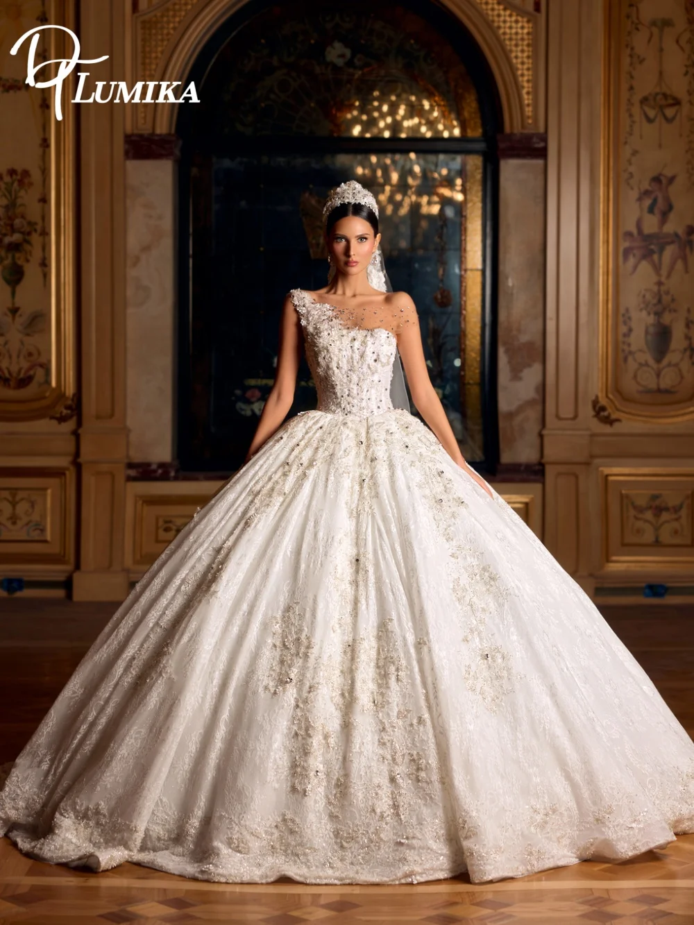 Elegant One Shoulder Wedding Dress Intricate Illusion Beaded Bridal Dress Glamorous Floral Lace Wedding Dress Vestidos De Novia
Elegant One Shoulder Wedding Dress Intricate Illusion Beaded Bridal Dress Glamorous Floral Lace Wedding Dress Vestidos De Novia