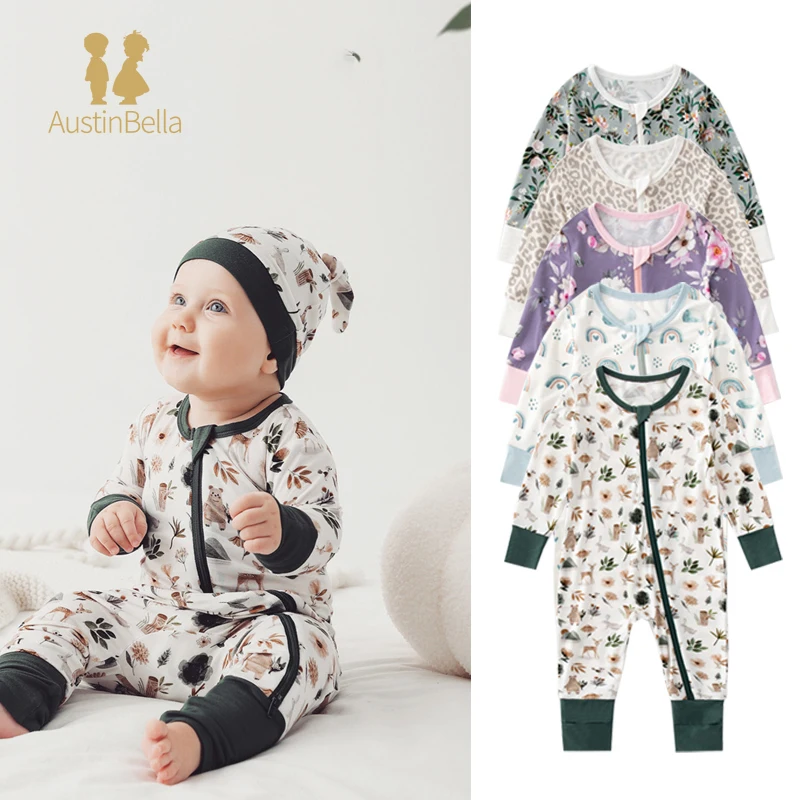 0-18 Months Printed Bamboo Fiber Baby Zippered Romper Baby Onesie Baby Clothing Baby Boy Girl Clothes Newborn One-piece Bodysuit
0-18 Months Printed Bamboo Fiber Baby Zippered Romper Baby Onesie Baby Clothing Baby Boy Girl Clothes Newborn One-piece Bodysuit