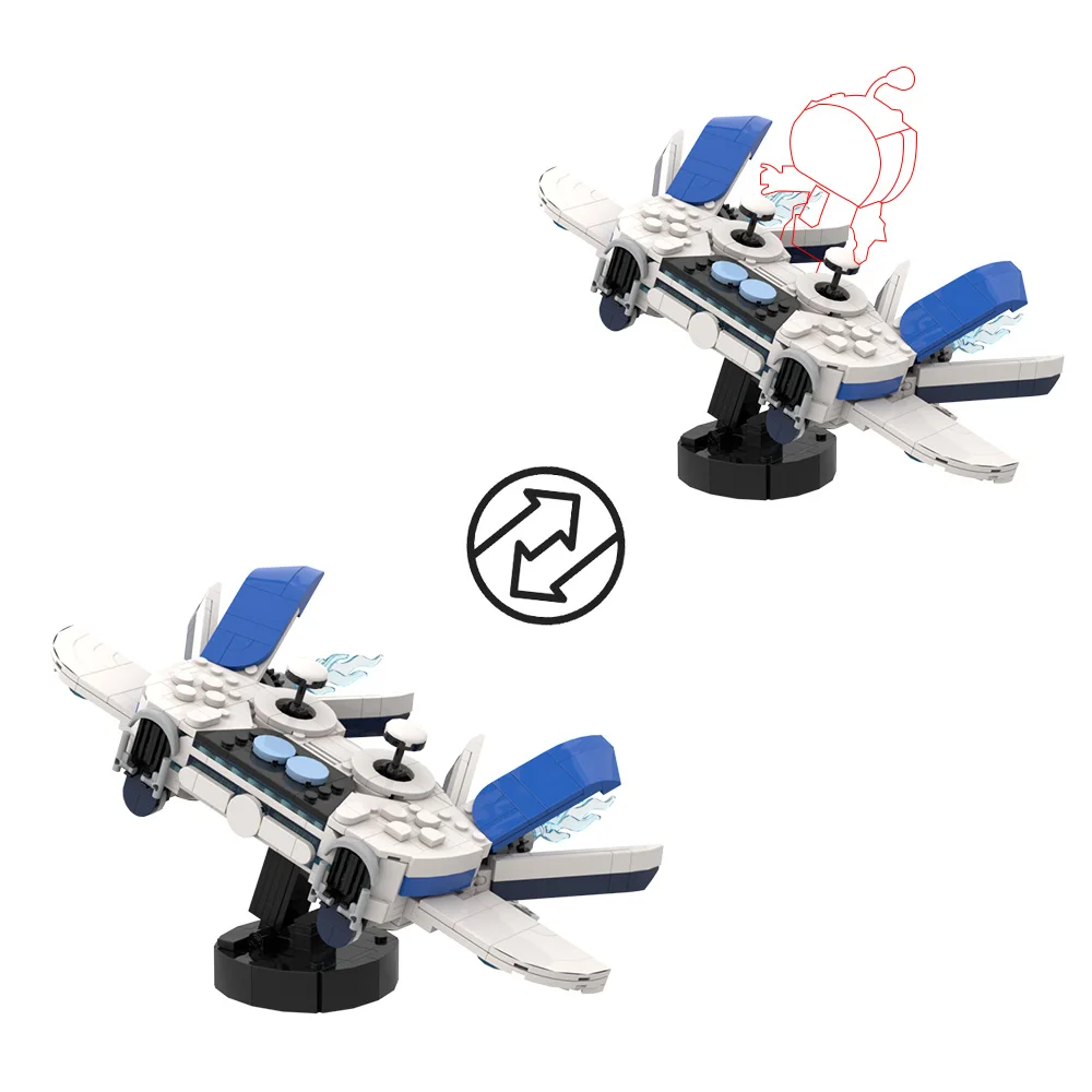 MOC Astro Bot космический корабль строительные блоки астрономия Вселенная приключенческая игра спасательная охота за сокровищами робот кирпичи детская игрушка подарок орнамен
MOC Astro Bot космический корабль строительные блоки астрономия Вселенная приключенческая игра спасательная охота за сокровищами робот кирпичи детская игрушка подарок орнамен